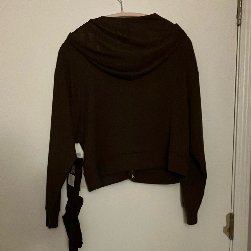 Vine Valley Brown Zip-Up Hoodie - Picture 7 of 8